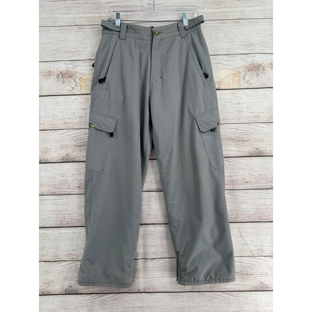 Billabong Outerwear Adjustable Waist Snowboard Ski Pants Youth XL‎ Gray
